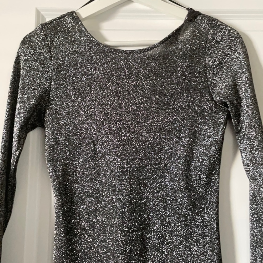 H&M silver dress size 4